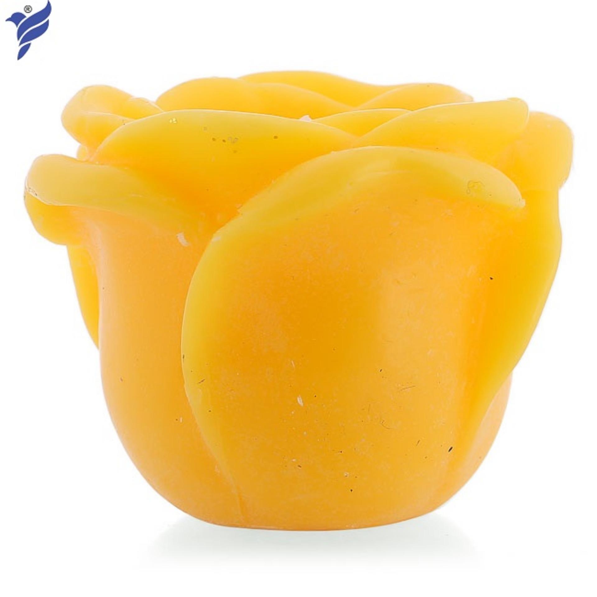 Nến thơm hoa hồng MIC5258 (Vàng)