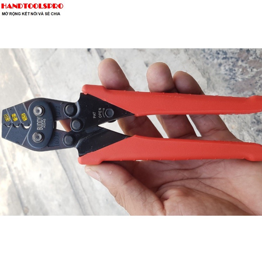 Kìm bấm Đầu cos 3.5mm2 A0048 BUDDY