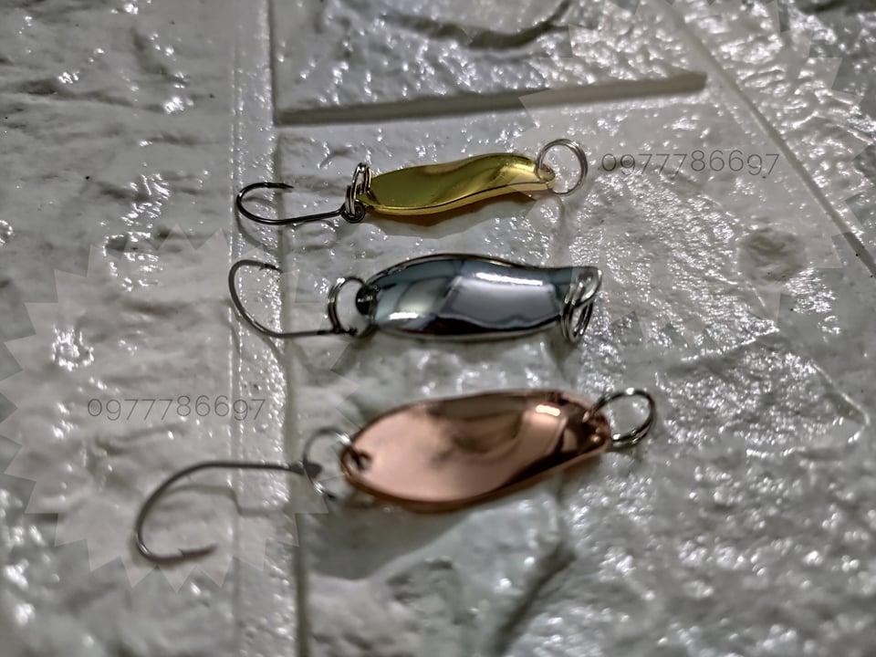 combo 3 mồi thìa lure suối 2.2g