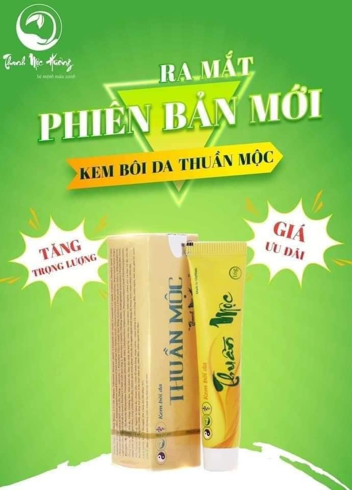 Kem Bôi Da Thuần Mộc - Tuýp mới - 16g