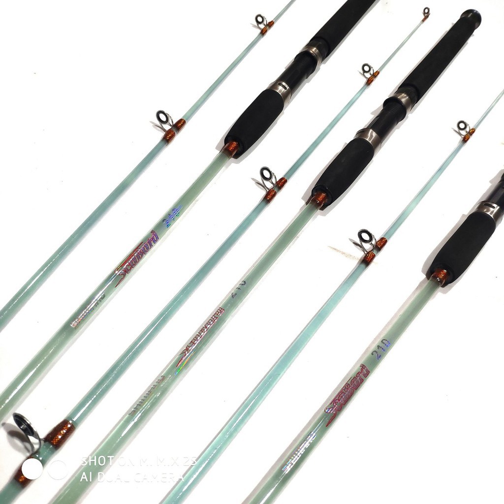 Cần Câu Cá 2 Khúc Đặc Trong Suốt Siêu Bạo Lực  (xả hàng giảm giá và cam kết bảo hành đổi trả ạ)
