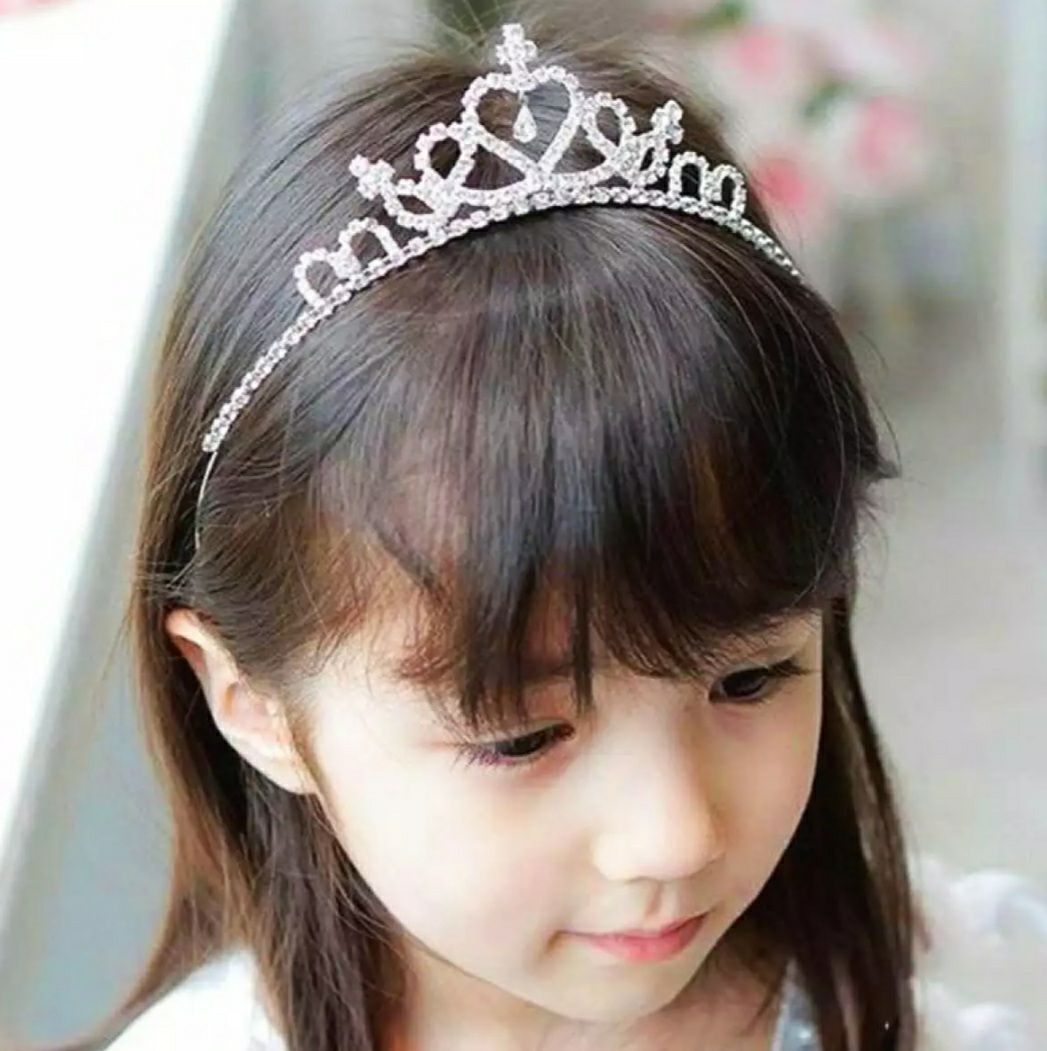 Vương miện công chúa đính đá lấp lánh cho bé