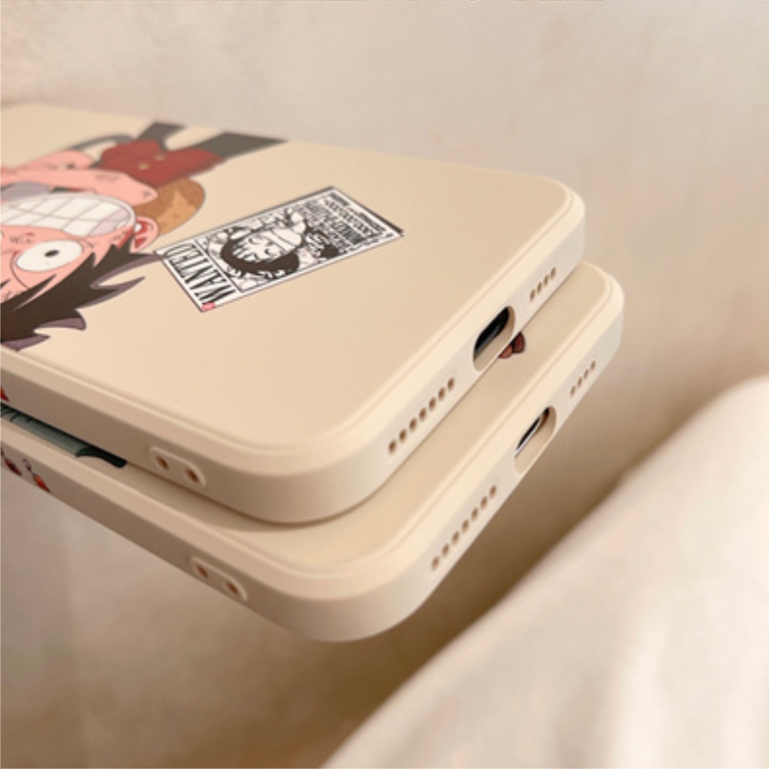 Ốp Lưng Silicon Màu Bảo Vệ CAMERA Luffy X Zoro