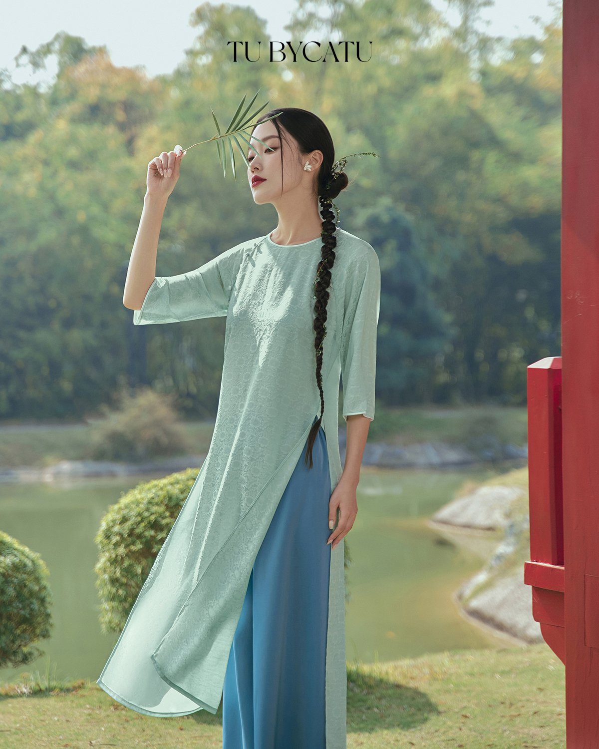 TUBYCATU | Áo dài Hoàng Cúc (Không kèm quần)