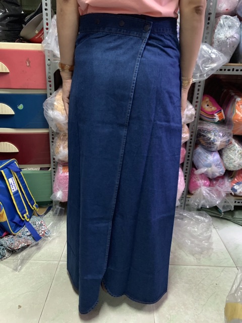 [HCM]Váy Chống Nắng Jean Dạng 2In1