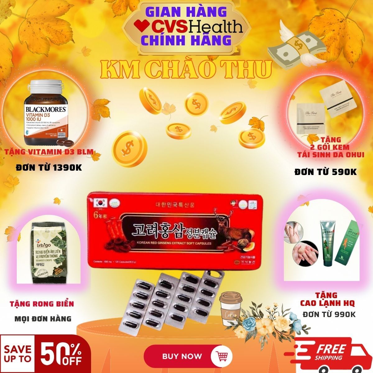 Đạm sâm nhung hươu Hàn Quốc