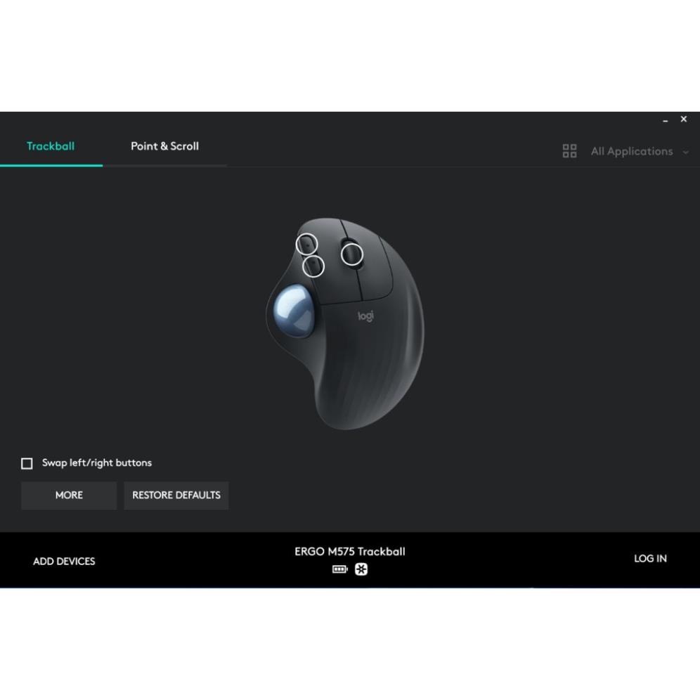 Chuột Không Dây Logitech M575s - Logitech ERGO M575S