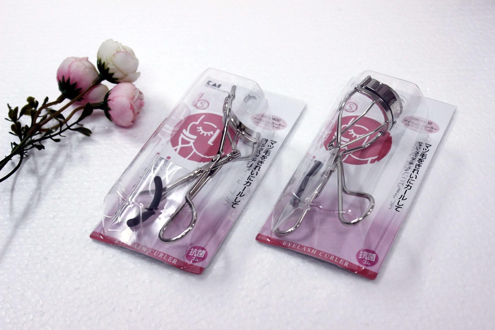 Kẹp mi cong Kai Eyelash Curler inox - Nhật Bản