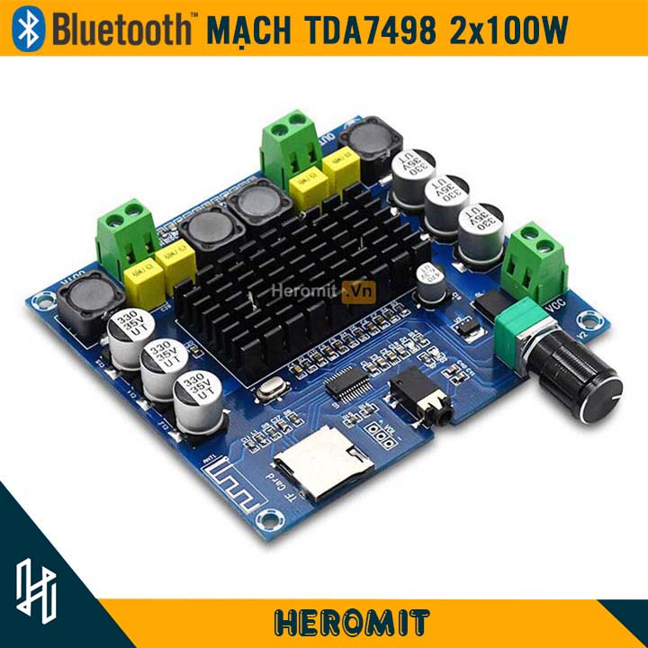 Mạch Khuếch Đại Âm Thanh TDA 7498  BLUETOOTH 2x100W