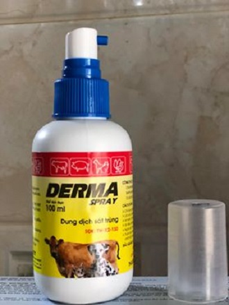 DERMA SPRAY dung dịch sát trùng vết thương 100ml