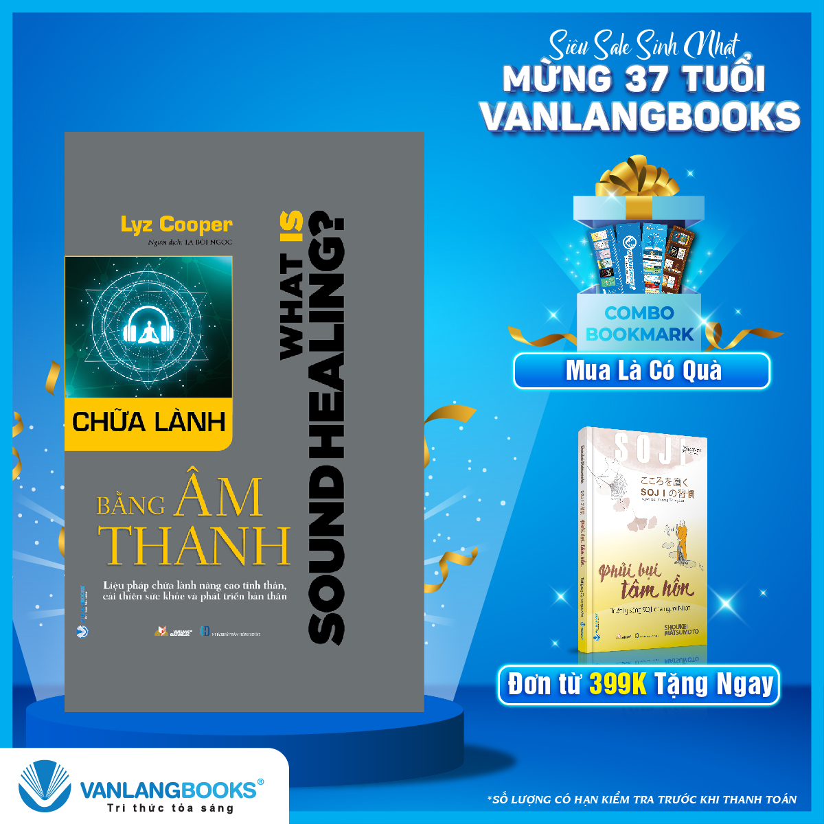 Sách Chữa Lành Bằng Âm Thanh - Lyz Cooper-Vanlangbooks