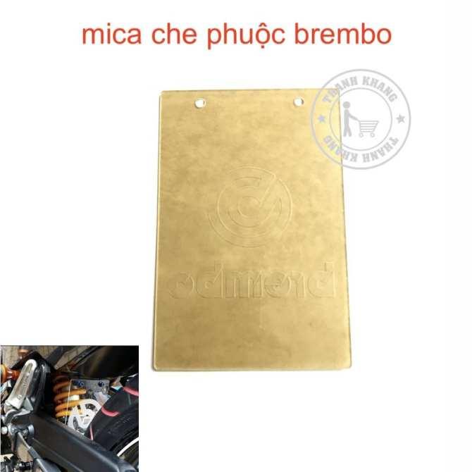 [HCM]mica che phuộc chữ BREMBO chống bụi bẩn thanh khang 006001075