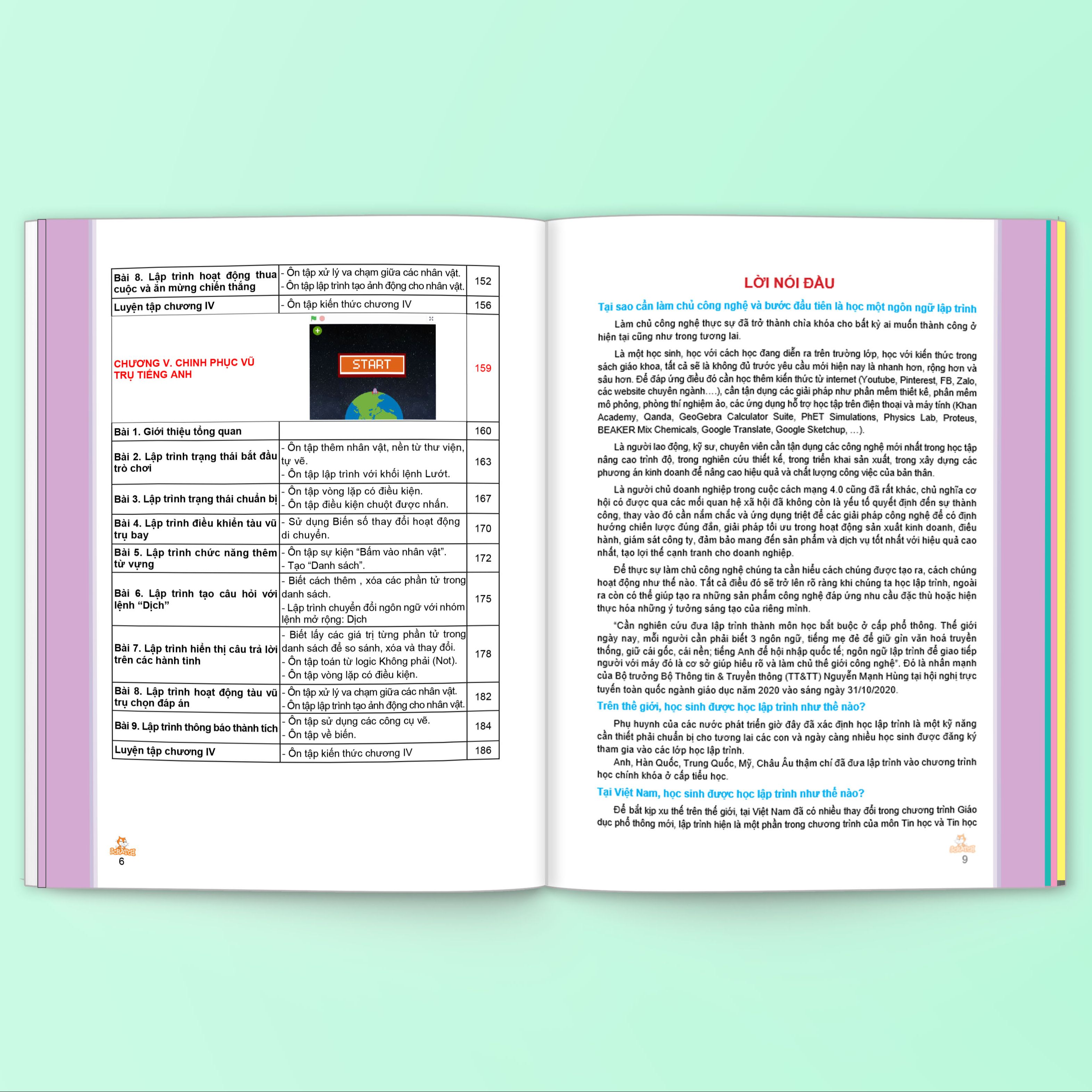 Sách Coding 6 Lập trình với Scratch 3 (Dành cho học sinh lớp 6)