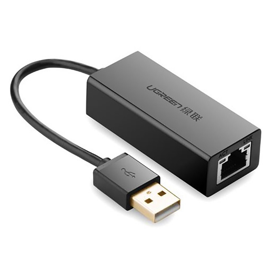 Cáp USB to Lan Ugreen 20254 tốc độ 10/100Mbps  - HapuStore