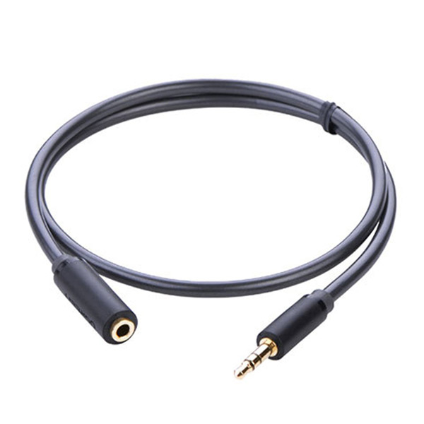 Cáp Audio 3.5mm nối dài 2m Ugreen 10784 (Xám) Chính Hãng