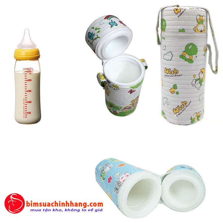[HCM]Bình ủ sữa giữ nhiệt bình ủ đơn bình ủ đôi Thai Lan