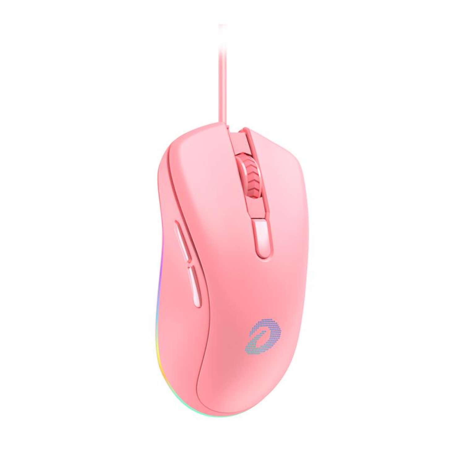 Chuột chơi game Dareu EM908 RGB (USB/Hồng/Đen)