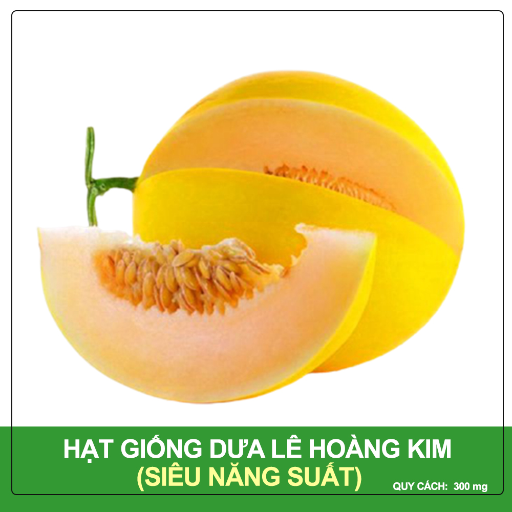 Hạt Giống Dưa Lê Hồng Kim Phú Nông Gói 300 mg
