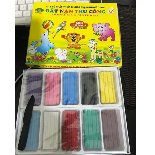 Đất Nặn Mic 5 Màu_6 Màu _10 Màu
