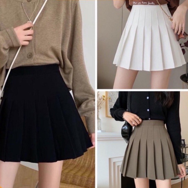 Chân váy tennis ngắn xếp ly
