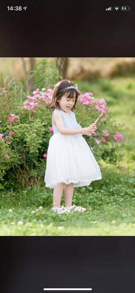 [HCM]Đầm voan nơ sát nách