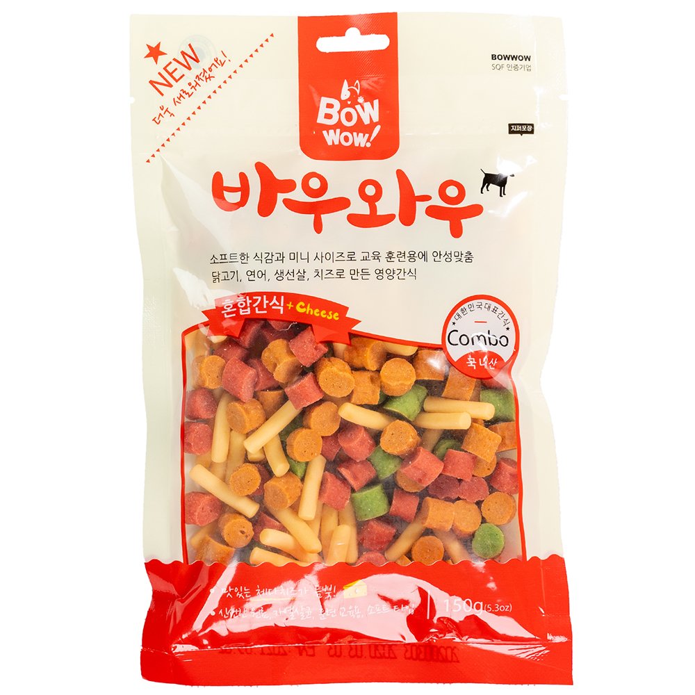 Bánh thưởng hỗn hợp Bow Wow cho chó , mèo