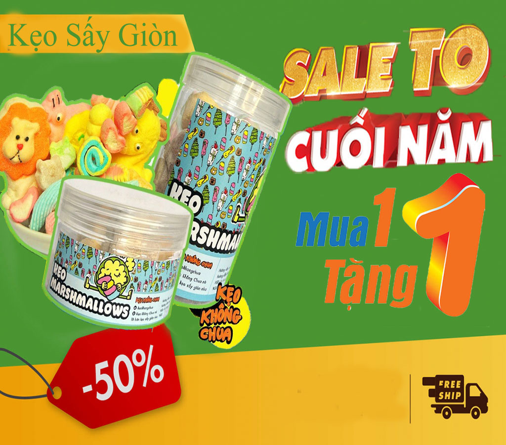 Kẹo MIX MARS sấy giòn - KẸO KHÔNG CHUA ăn vặt siêu ngon KKC