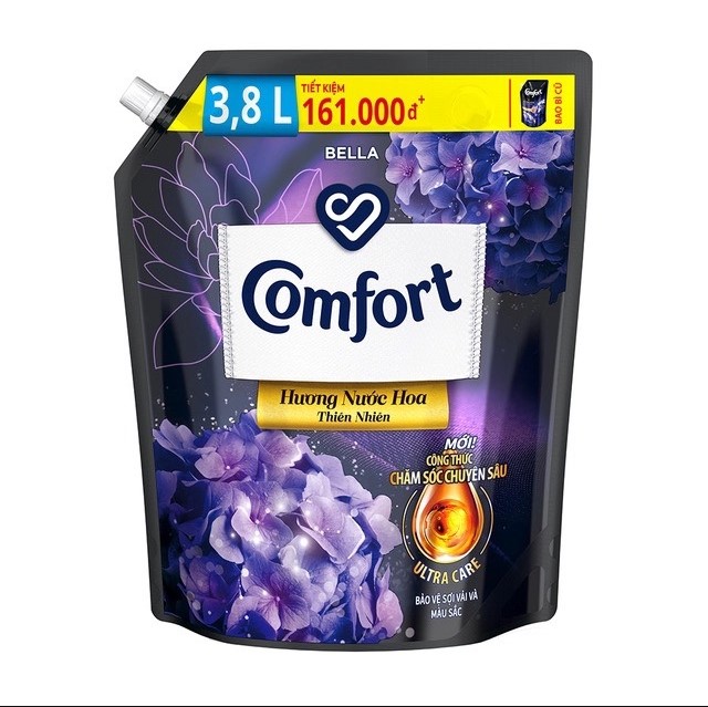 Nước xả vải Comfort đậm đặc 3.8 Lít