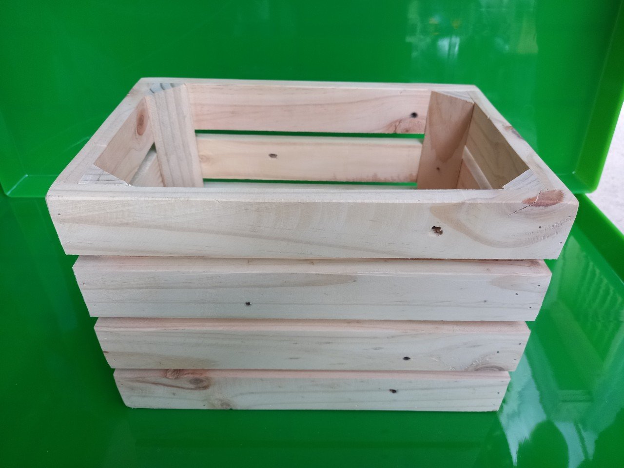 Hộp gỗ Pallet thông 30 x 20 x 20CM