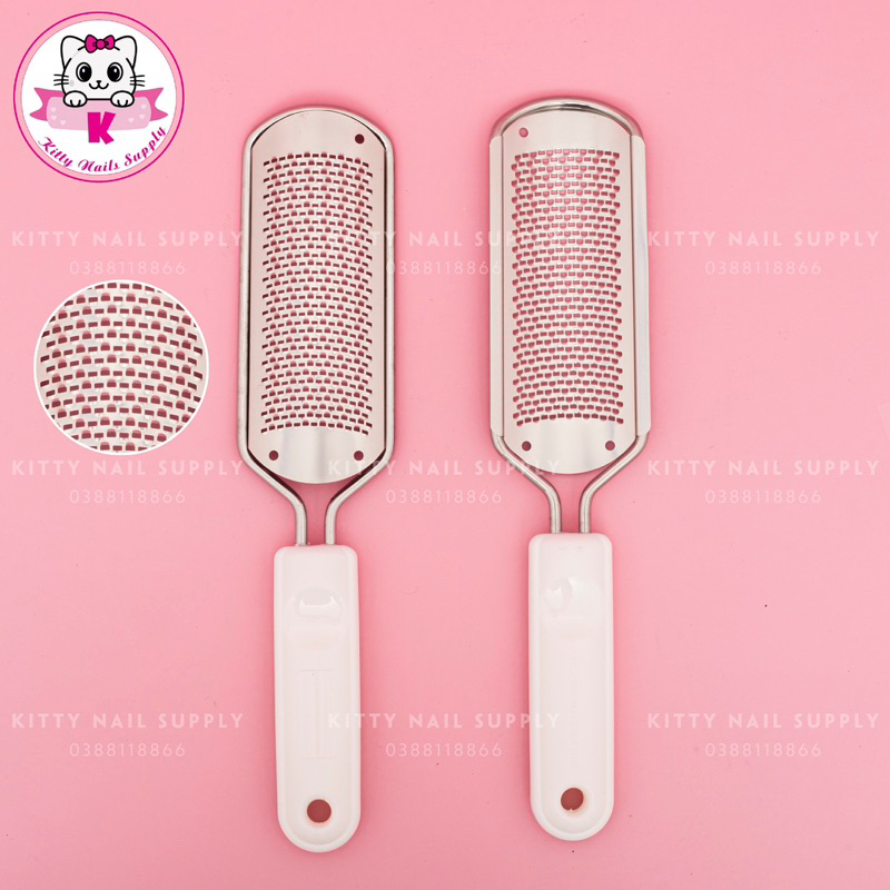 Cây chà gót chân inox, cây chà gót chân inox lỗ nhỏ, chà gót inox lỗ nhỏ