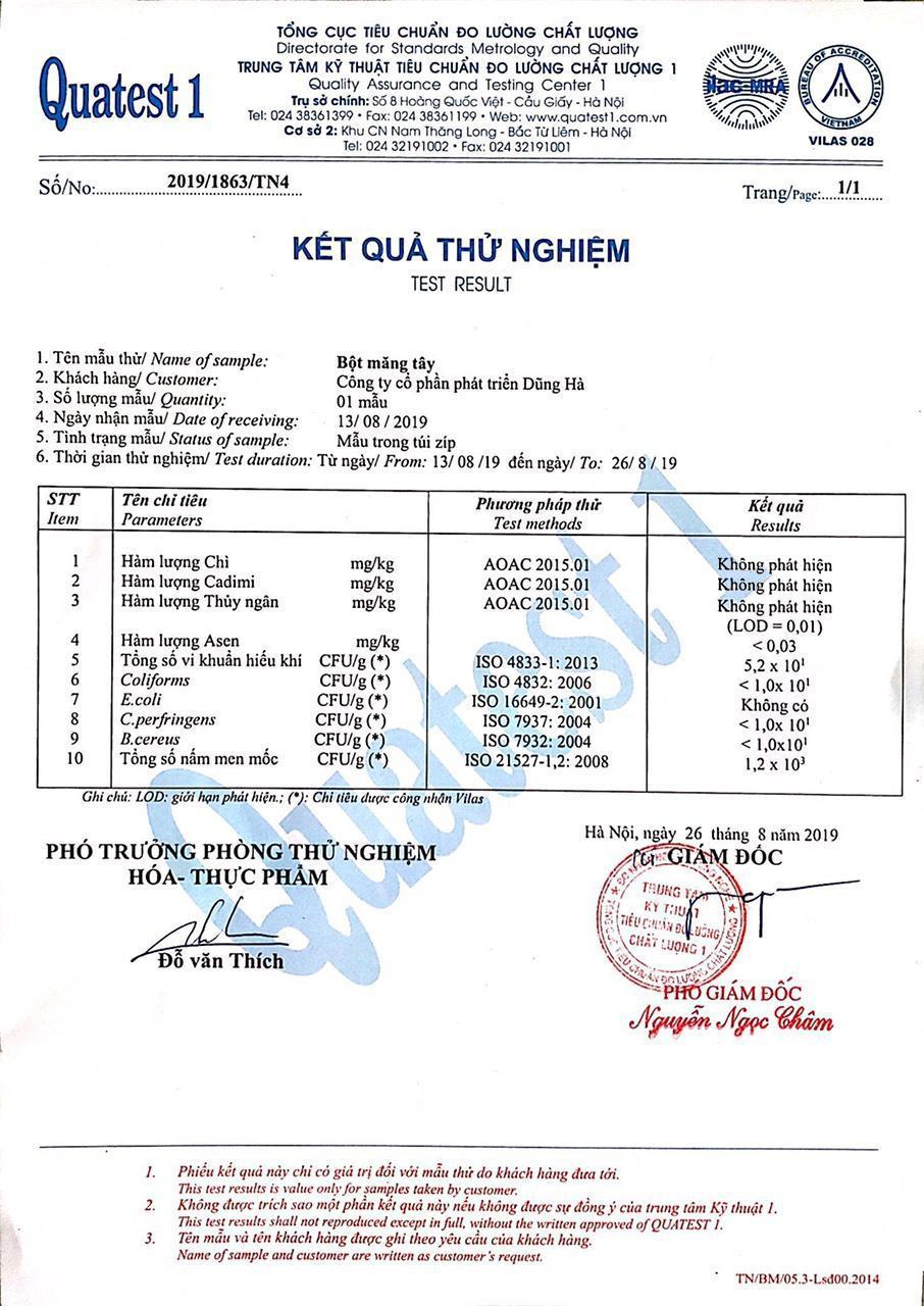 Bột Măng Tây Nguyên Chất