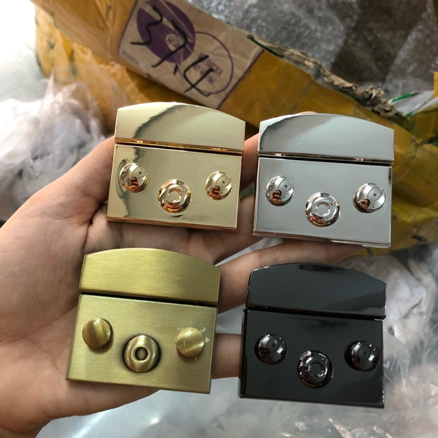 Khoá bấm FL / khóa bấm gắn túi xách 60k/cái