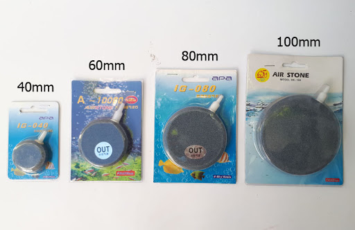 Sủi đĩa oxy tròn siêu mịn size 12cm cho hồ cá - Hàng Công Ty