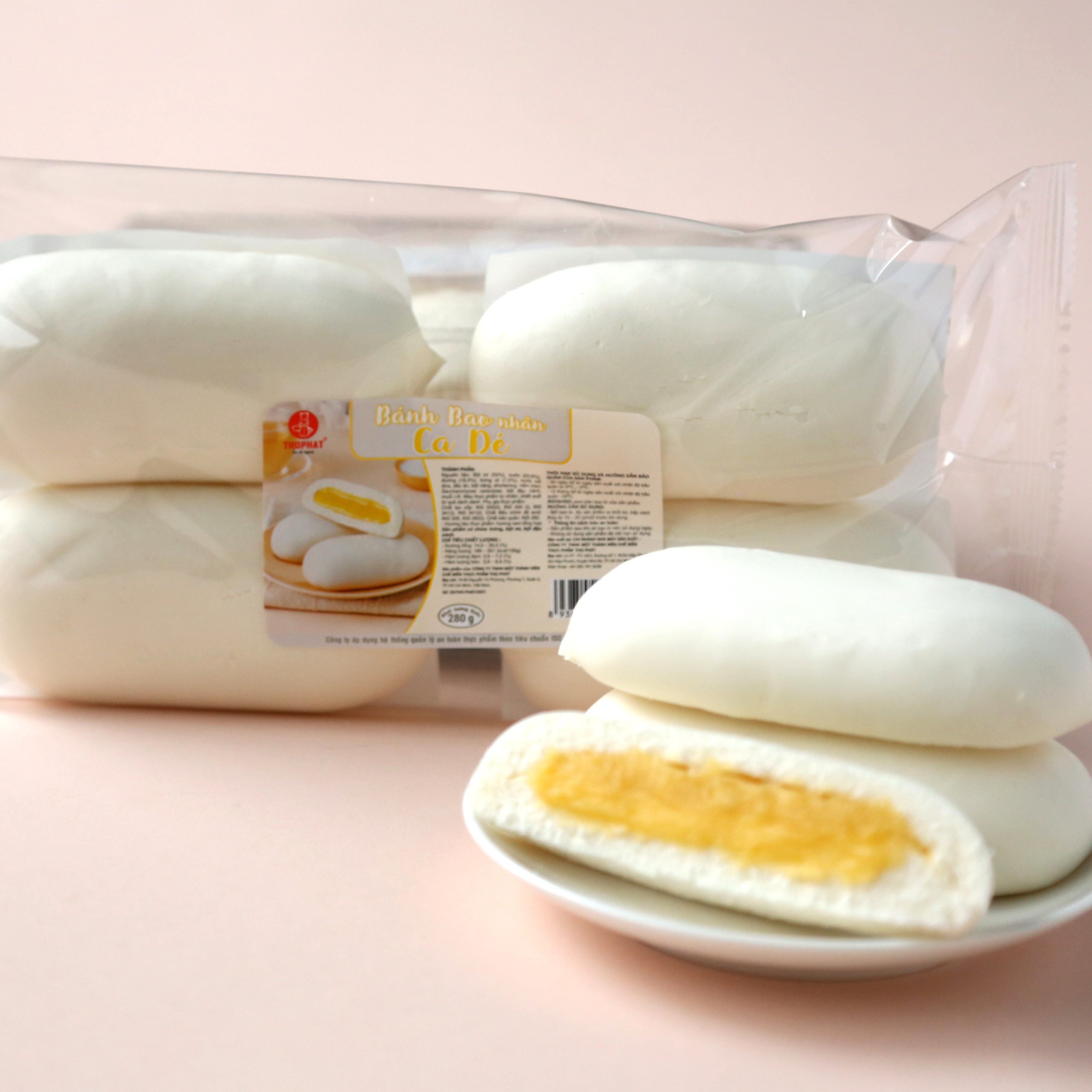Bánh Bao Nhân Ca Dé THỌ PHÁT FOOD 280g
