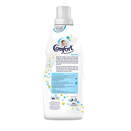 Nước Xả Comfort Cho Da Nhạy Cảm Chai 800ml