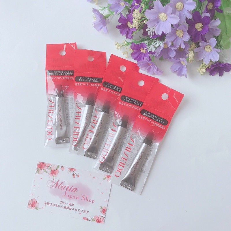 Gel keo dán mi giả Shiseido Lash Adhesive Nhật Bản