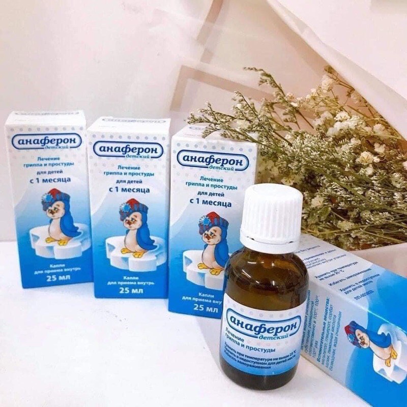 Siro Tăng Đề Kháng Chim Cánh Cụt Cho Bé 25ml (Hàng Air)