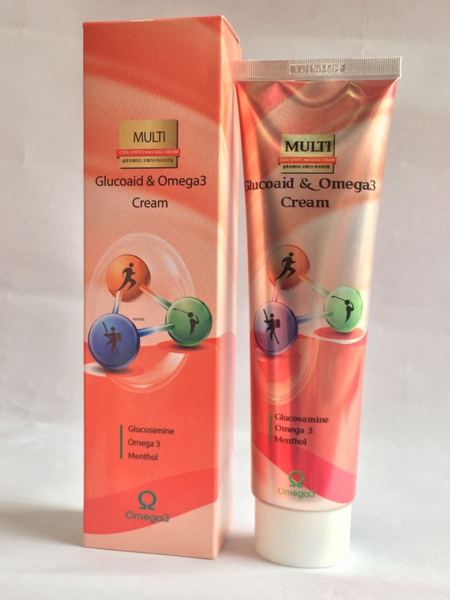 Dầu xoa bóp khớp Glucoaid & Omega3 Cream Hàn Quốc 165ml