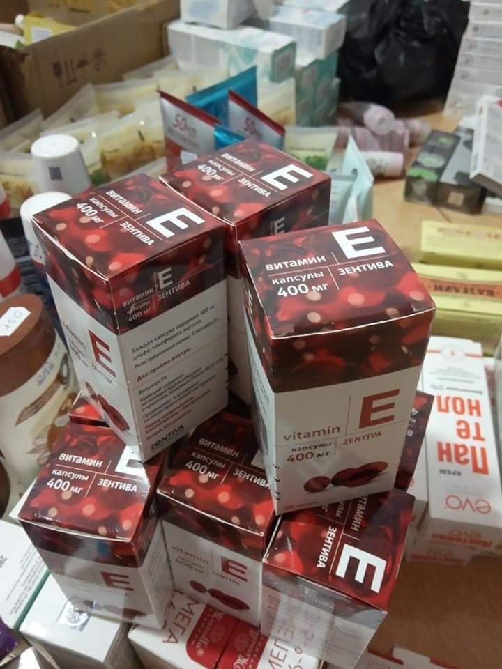 VITAMIN E ZENTIVA ( Viên E đỏ của Nga)