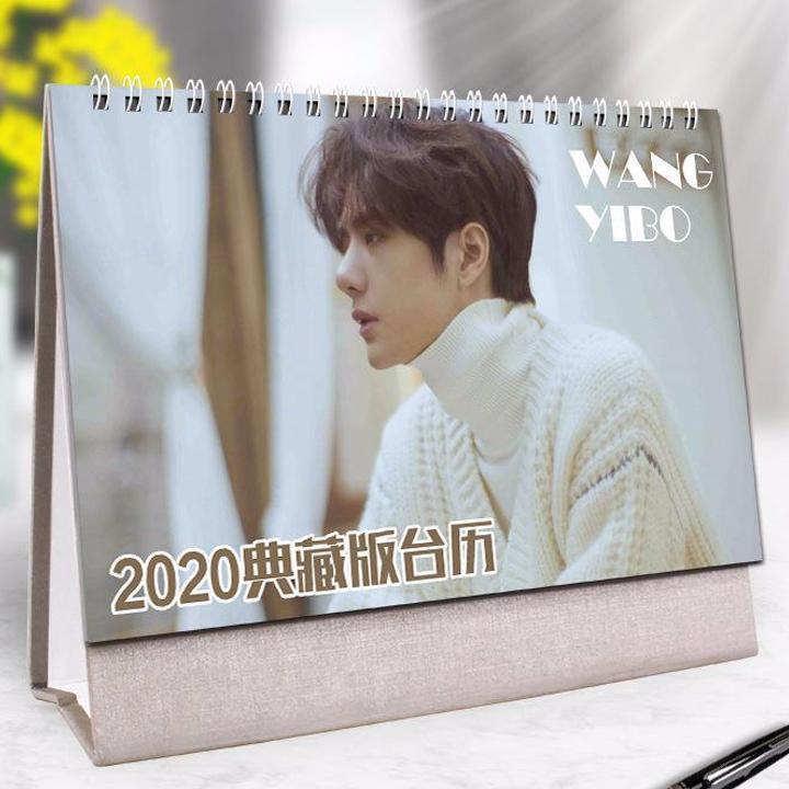 Lịch Vương Nhất Bác Tiêu Chiến Trần Tình Lệnh Ma Đạo Tổ Sư Lam Vong Cơ Ngụy Vô Tiện chữ nhật ngang in ảnh đẹp lịch để bàn 2020