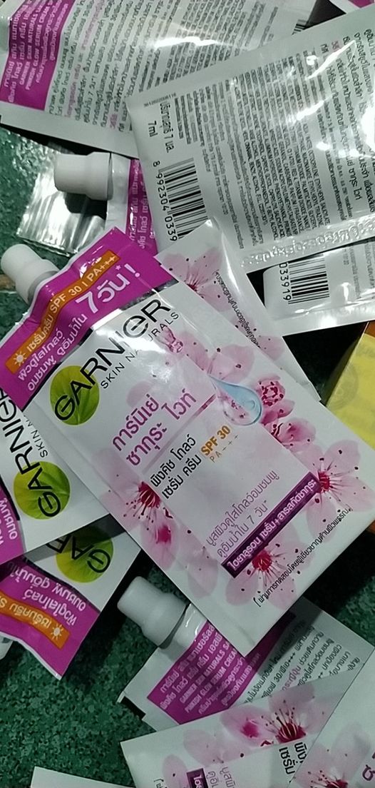 COMBO 6 TUYP HỒNG CHỐNG NẮNG GARNIER