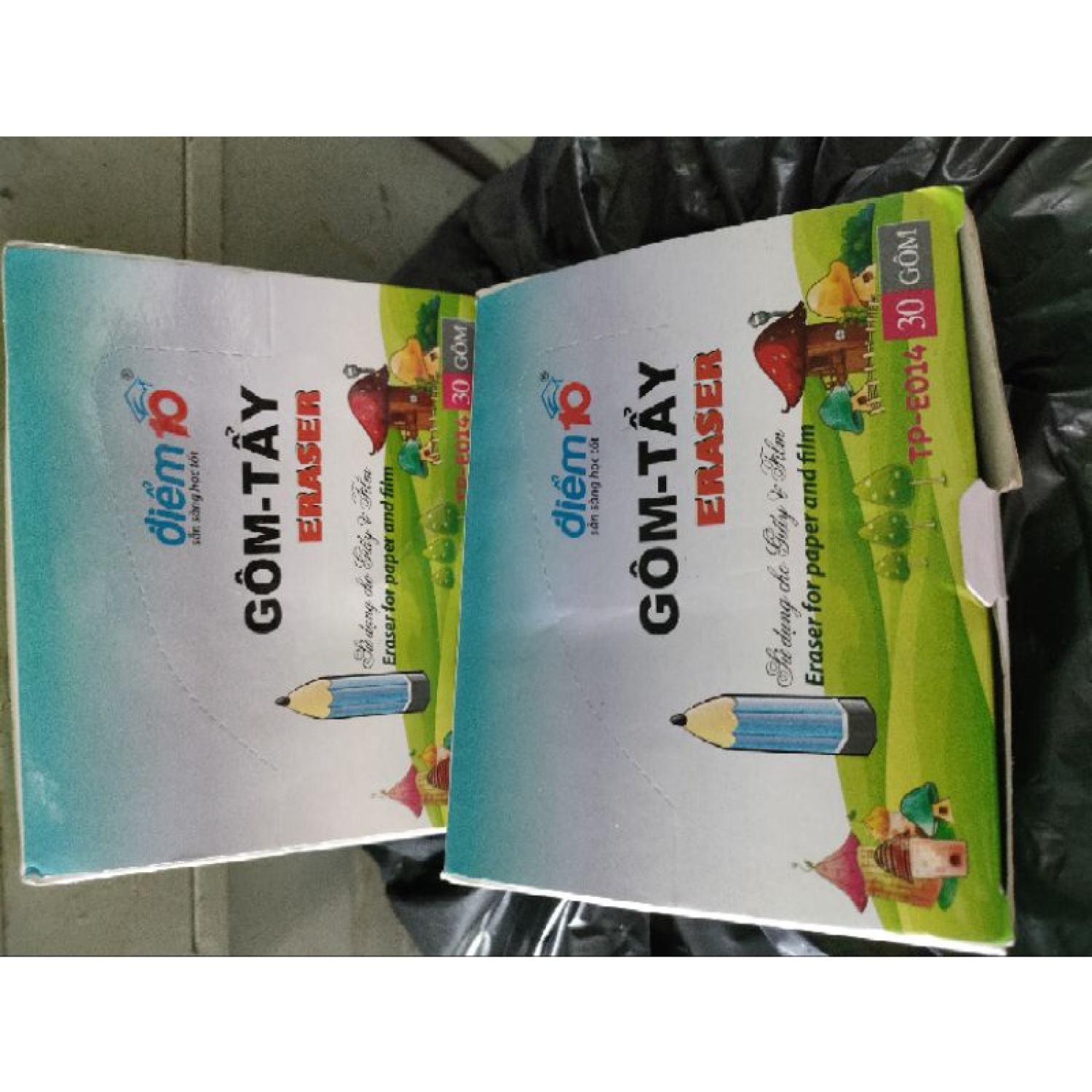 Gôm tẩy chì điểm 10 TP-E014 (1 viên)