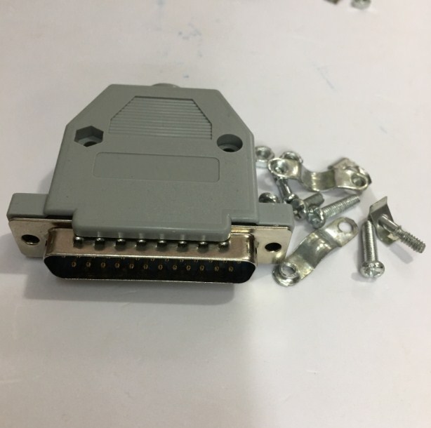 Đầu dsub db25 dương jack nối dây 25 chân db25 male 2 hàng chân