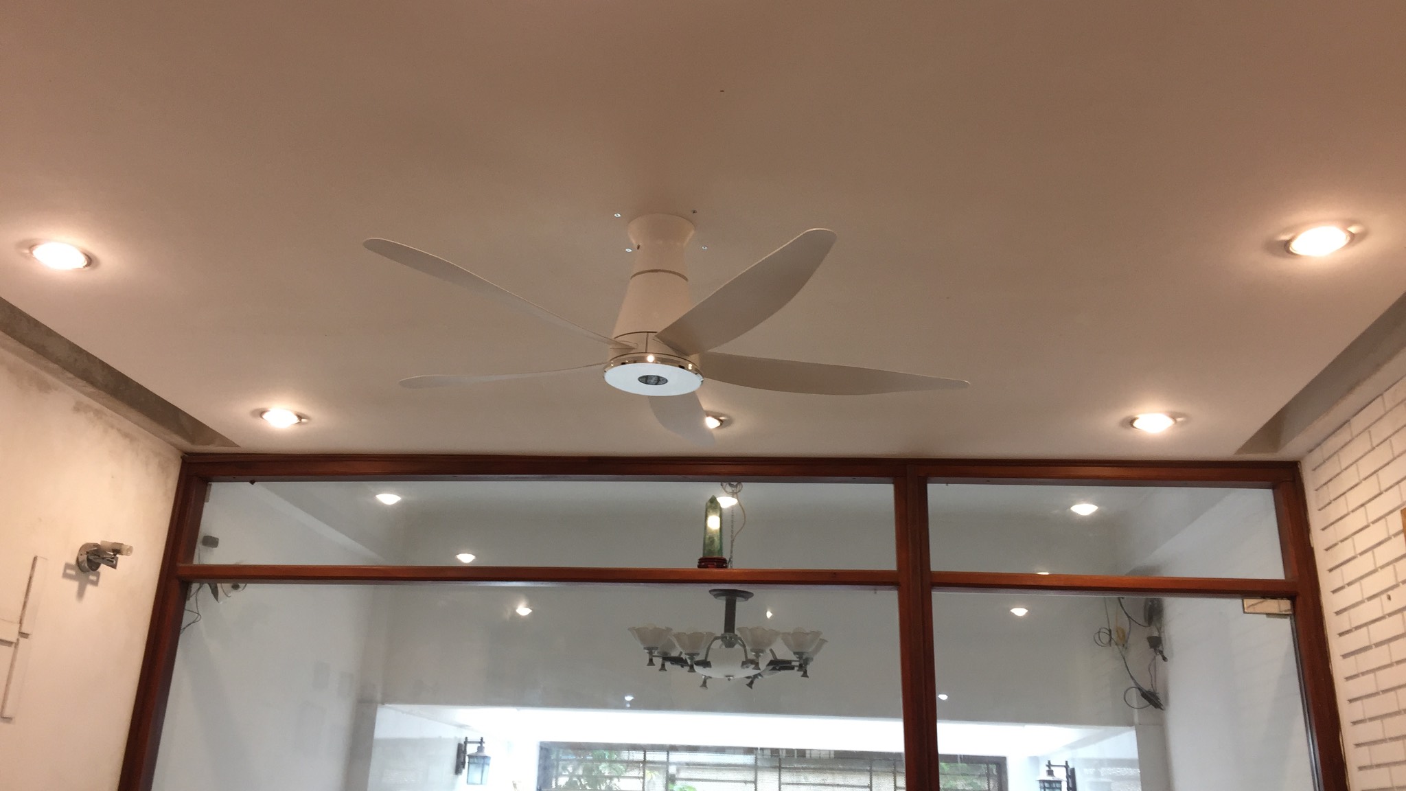 [Trả góp 0%][ Hình lắp đặt thực tế] Quạt trần Panasonic 5 cánh F-60XDN (có điều khiển)