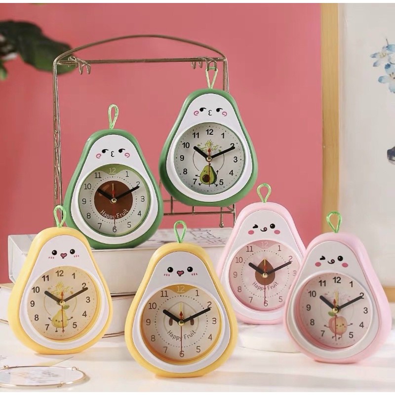 Đồng Hồ Báo Thức Hình Quả Bơ