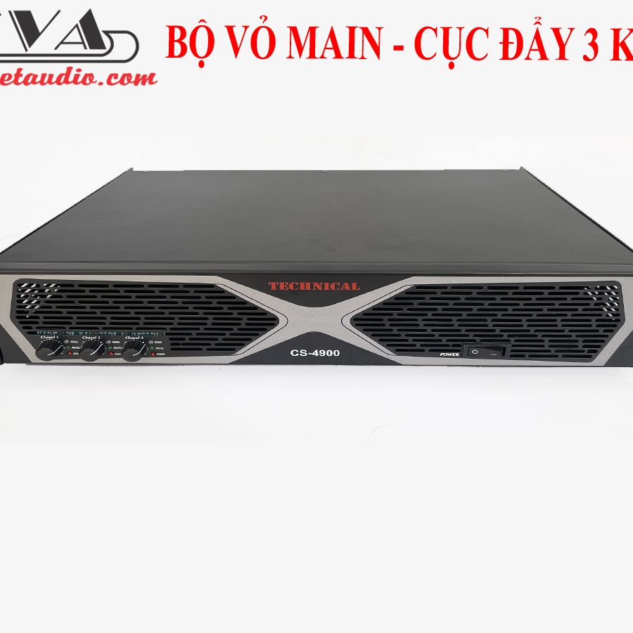 VỎ MAIN - VỎ CỤC ĐẨY 3 KÊNH CS4900