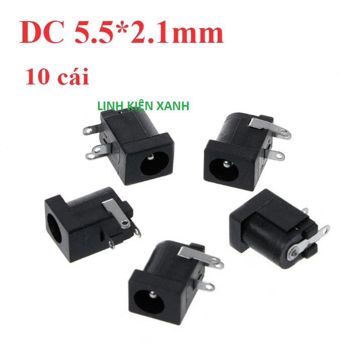 Chân jack sạc dc cái 5.5*2.1 dc005