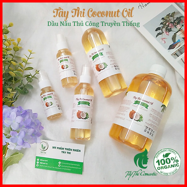 [HCM]Dầu Dừa Nấu Thủ Công Tây Thi Chai 100ml