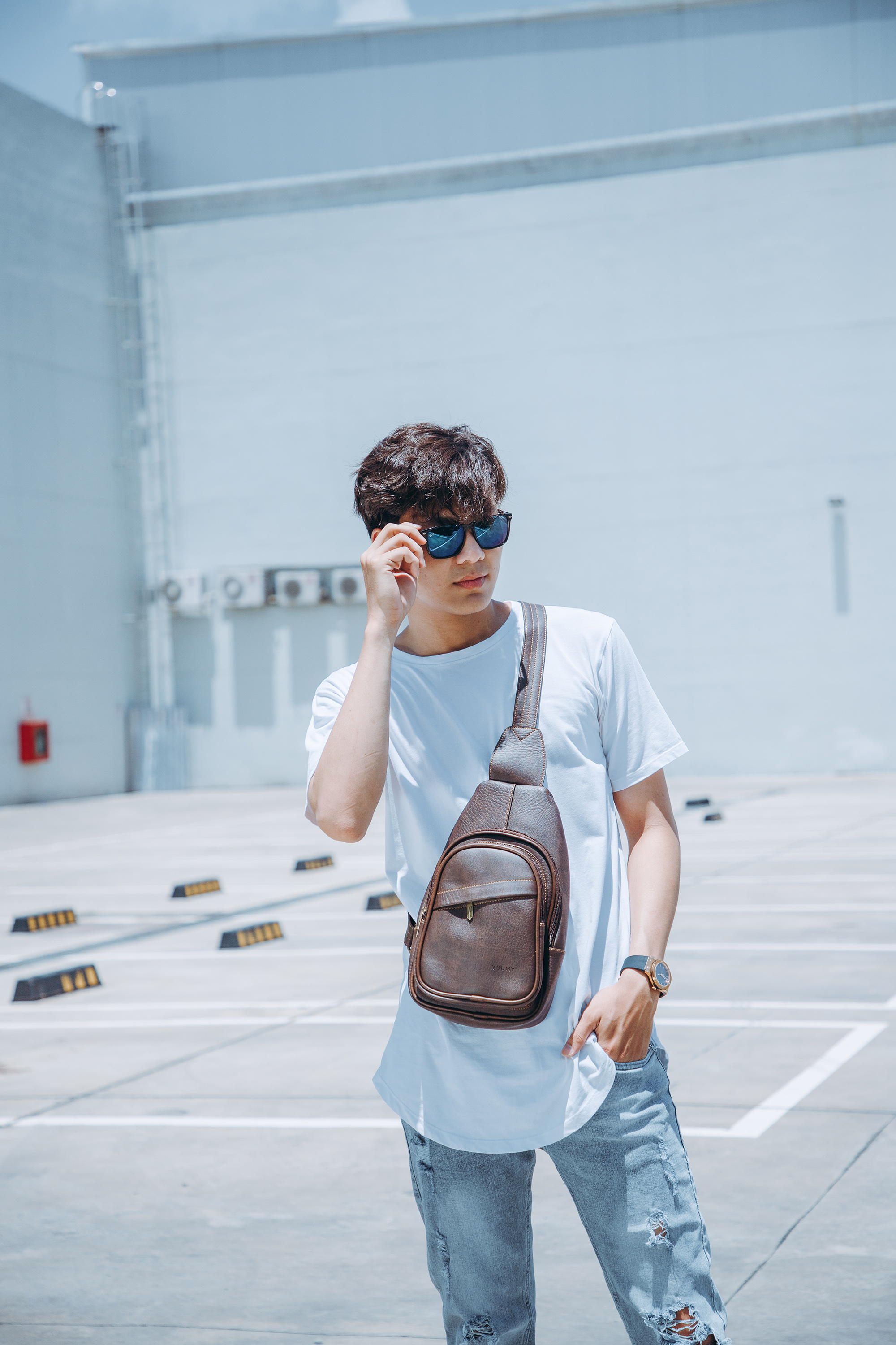 Balo Yuumy (Thời trang nữ đi chơi, đi làm - Balo da YBAC2)