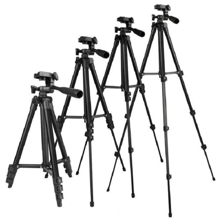 Gía đỡ điên thoại - Chân giá đỡ Tripod 3120A thân đen